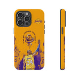 Los Angeles Lakers Legend Kobe Bryant Tough Phone Case for iPhone 15 14 13 12 Series