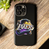 Los Angeles Lakers Luxury Tough Phone Case for iPhone 15 14 13 12 Series