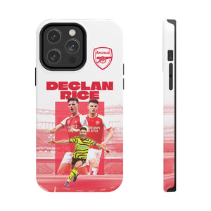 Arsenal Declan Rice Tough Phone Case for iPhone 15 14 13 12 Series