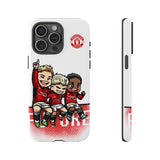 Cute Manchester United Young Players Tough Phone Case for iPhone 15 14 13 12 Series