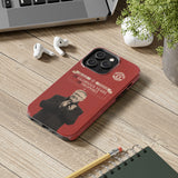 Sir Alex Ferguson 26 Glorious Years Manchester United Tough Phone Case for iPhone 15 14 13 12 Series