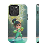 Yoga Gymnastics Tough Phone Case for iPhone 15 14 13 12 Series