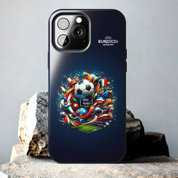 New Euro 2024 Tough Phone Case for iPhone 15 14 13 12 Series