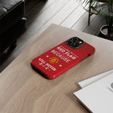 "Keep the Red Flag Flying High" Special Phone Case for iPhone 15 14 13 12 Series