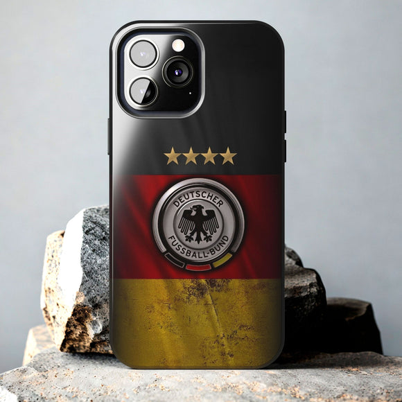 Euro 2024 Germany Tough Phone Case for iPhone 15 14 13 12 Series