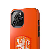 Netherlands National Football Team Tough Phone Case for iPhone 15 14 13 12 Series