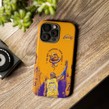 Los Angeles Lakers Legend Kobe Bryant Tough Phone Case for iPhone 15 14 13 12 Series