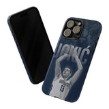 Denver Nuggets' Hero Nikola Jokić Tough Phone Case for iPhone 15 14 13 12 Series