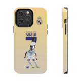 New Real Madrid Vinicius Junior Tough Phone Case for iPhone 15 14 13 12 Series
