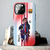 FC Barcelona Gavi Tough Phone Case for iPhone 15 14 13 12 Series