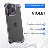 Fashion Titanium Irregular Case With Lens Protector For iPhone 16 15 14 13 Series