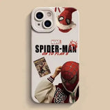 Marvel Movie Avengers Spider Man ShockProof Phone Case For iPhone 15 14 13 Series