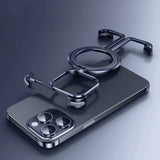 2024 Aviation Grade Aluminum Alloy Magsafe Frameless Phone Case For iPhone 15 14 13 12 Series