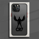CR7 Cristiano Ronaldo Matte Shock-proof Phone Case for iPhone 15 Series