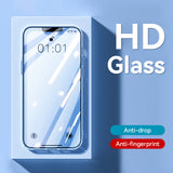 3pcs HD Tempered Glass Screen Protector for iPhone 16 15 14 13 Series