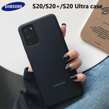 Liquid Silicone Original Samsung Galaxy S20 Series Phone Case Full Protect Waterproof
