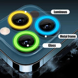 Luminous Camera Lens Protectors for iPhone 13 12 11 Pro Max Mini