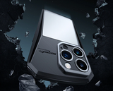 Foldable Magnetic Holder PC+TPU Camera Full Protection Anti-Sratches Case For iPhone 14 13 series