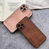 Leather TPU Bumper Case For iPhone 12 11 Series