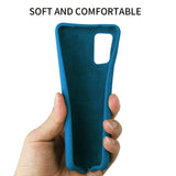 High Quality Soft Touch Silky Silicone Protective Case for Samsung Galaxy Note 20 Series