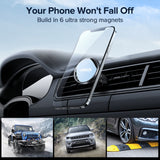 15W Qi Magnetic Wireless Car Charger Phone Holder