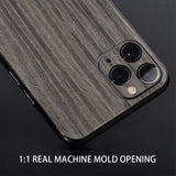 2021 Ice Film Wood Skins Sticker For iPhone 12 11 Series