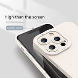 Official Original Liquid Silicone Case For iPhone 13 12 11 Series