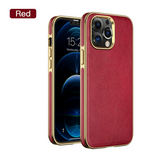 Premium Leather Slim Case for iPhone 13 12 Series