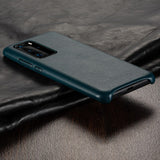 Business Plain Leather Case For Huawei P40 Series Global Version