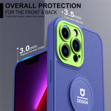 Magnetic Stand Camera Protection Case for iPhone 13 12 11 Pro Max