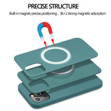Magsafe Magnetic Liquid Silicon Case For iPhone 12 Pro Max | 12 Pro | 12 Mini | 12
