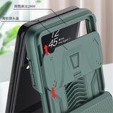 Magnetic Hinge Slide Camera Protection Case for Samsung Galaxy Z Flip 3