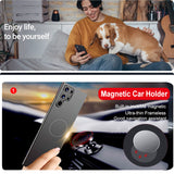 Magnet Magnetic Car Mount Case for iPhone 14 13 12 series