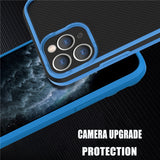 Camera Protection Shockproof Armor Matte Bumper Phone Case For iPhone 12 11 Pro Max