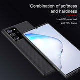 Textured Nylon Fiber Phone Case Cover for Samsung Galaxy Note 20 Series