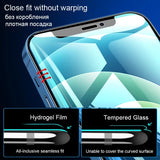 3Pcs Full Cover Hydrogel Film Screen Protector For iPhone 13 12 11 Series