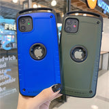 Luxury Hybrid Shockproof Hard Silicone Heavy Duty Armor Case For iPhone 11 Series