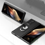 Anti knock Protection Armor Case With Ring Hard Cover For Samsung Galaxy Z Fold 2 5G