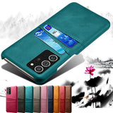 Slim Leather Wallet Cover Card Slots Case For Samsung Galaxy S20 & Note 20 Series