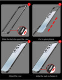 Luminous Metal Frame Shockproof Case for Samsung S21 Series