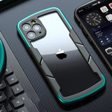 Luxury Hybrid Rugged Dual Layer Armor Transparent Case For iPhone 13 12 Series