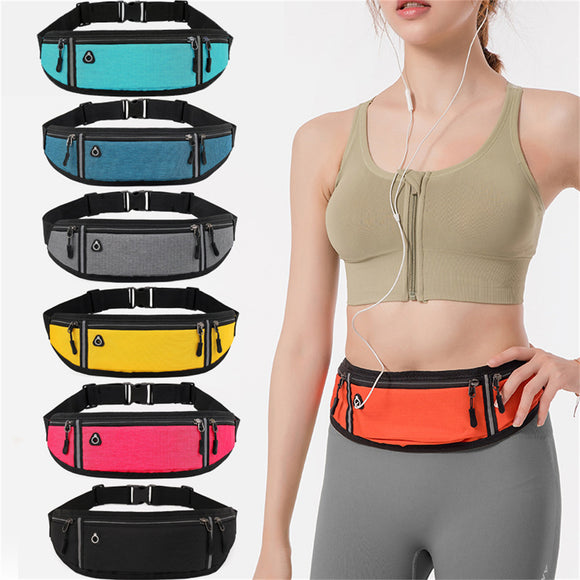 Running Gym Waist Bag Sports Belt Pouch Hidden Phone Case for Men Women