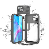 IP68 Waterproof Transparent Full Protection Case for iPhone 13 series