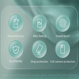 Luxury Cute Maple Leaf Square Plating Silicone Phone Case with Lanyard For iPhone 13 12 11 Series