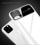 Luxury Matte Tempered Glass Protective Back Case for iPhone 11 Pro Max