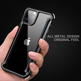 Luxury Brand Purple Metal Bumper Case For iPhone 14 13 series