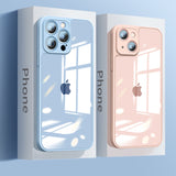 Luxury Transparent Shockproof Silicone Phone Case For iPhone 13 12 11 Series