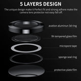 Tempered Glass Full Camera Lens Protector for Samsung Galaxy Z Fold 4