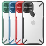 2 in 1 Camera Protection Cover Stand Case For iPhone 12 Series