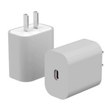 18W 20W Charger Simple Solid Color Silicone Protector Case For iPhone